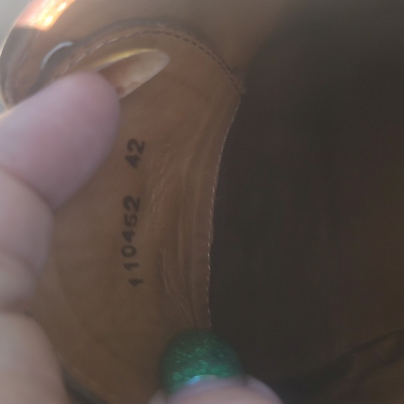 David Mayer naman brown dark gray lace up Oxfords shoes 42 9 - Picture 2 of 9